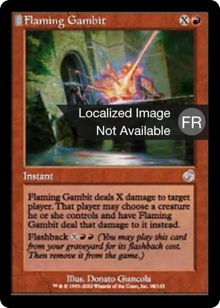 Jouer avec le feu — Torment — Magic: The Gathering