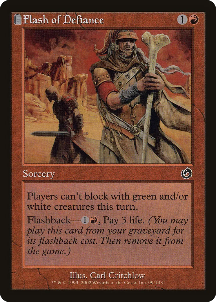 Lueur de défi — Torment — Magic: The Gathering