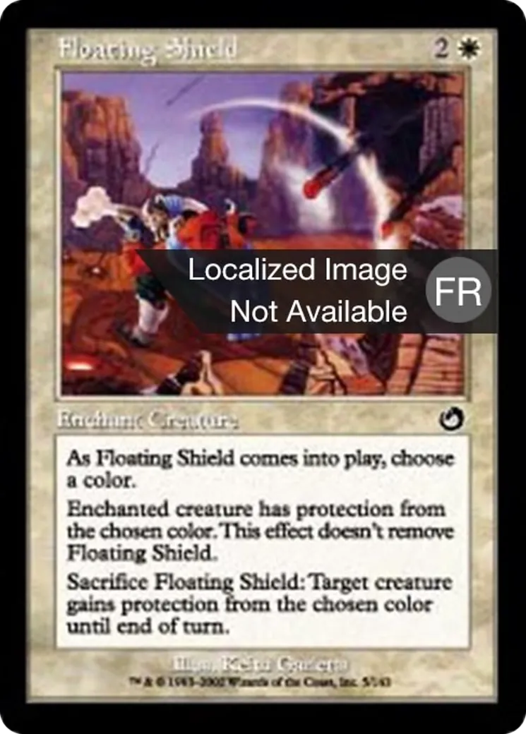 Bouclier flottant — Torment — Magic: The Gathering