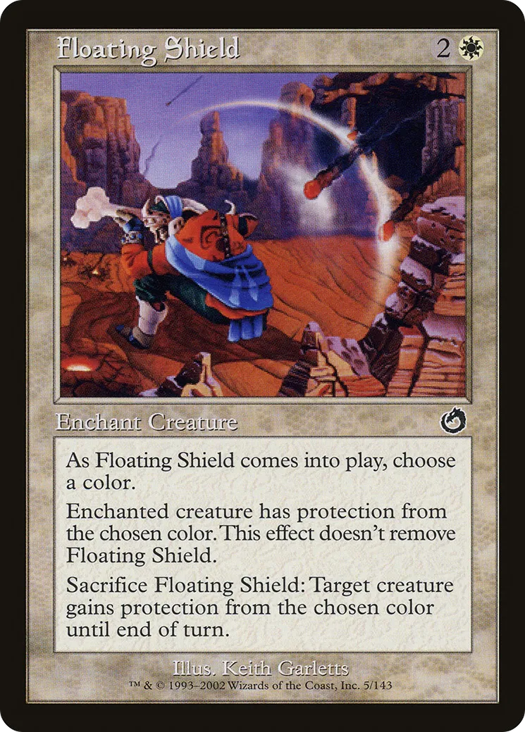 Floating Shield — Torment — Magic: The Gathering