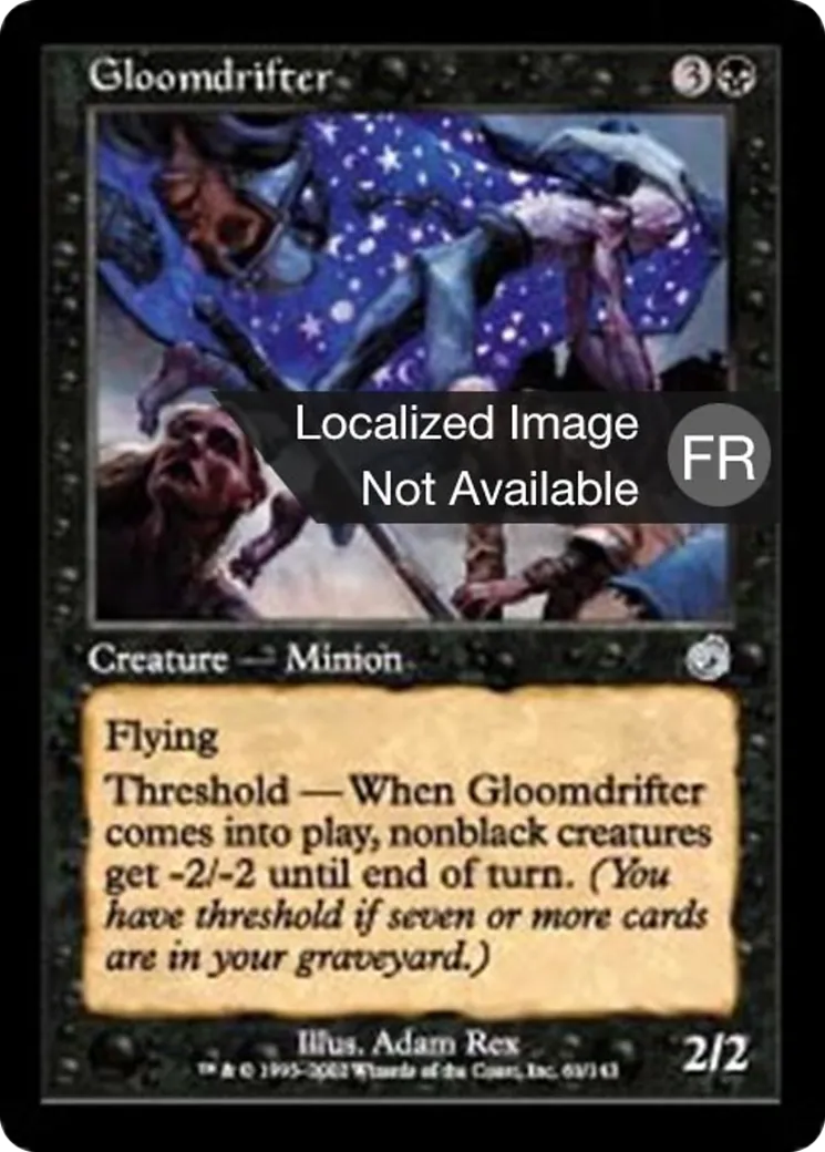 Languisseur à la dérive — Torment — Magic: The Gathering