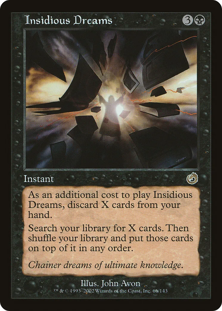 Rêves insidieux — Torment — Magic: The Gathering