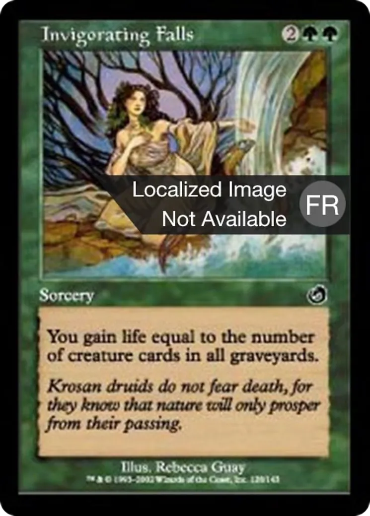 Chutes revigorantes — Torment — Magic: The Gathering