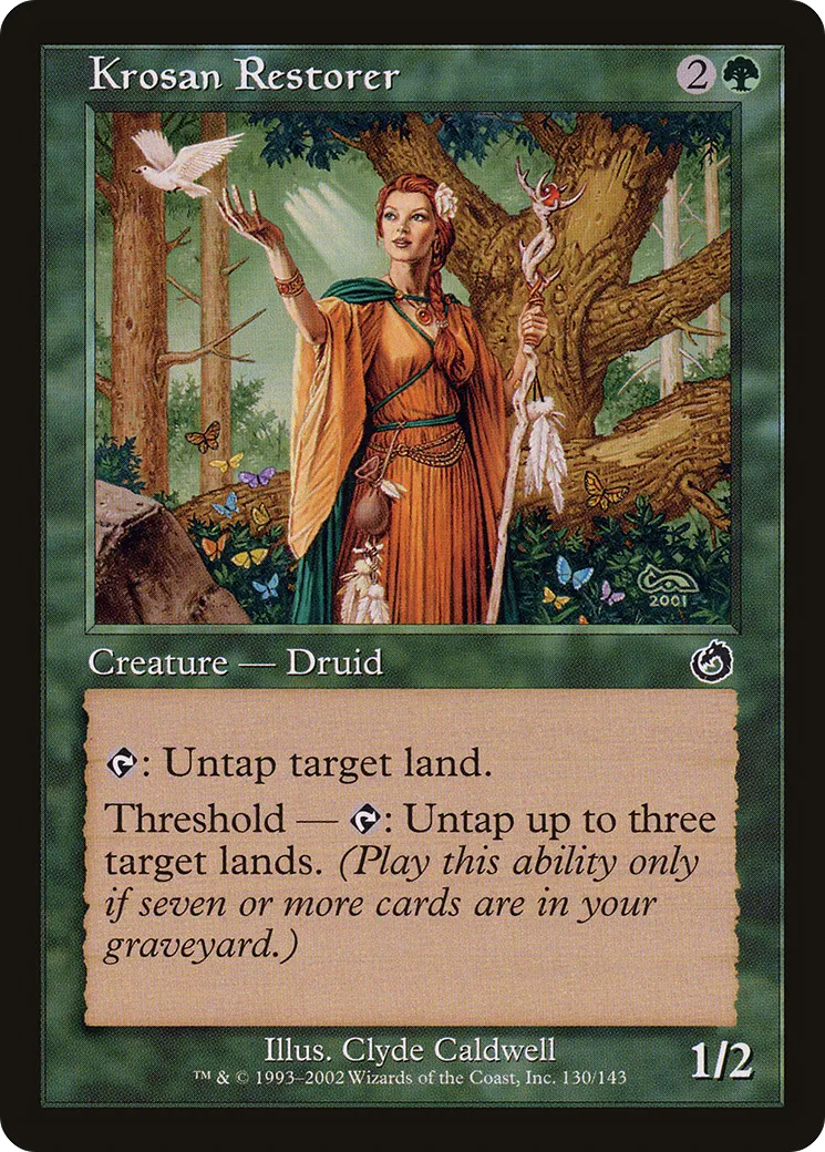 Restauratrice krosiane — Torment — Magic: The Gathering