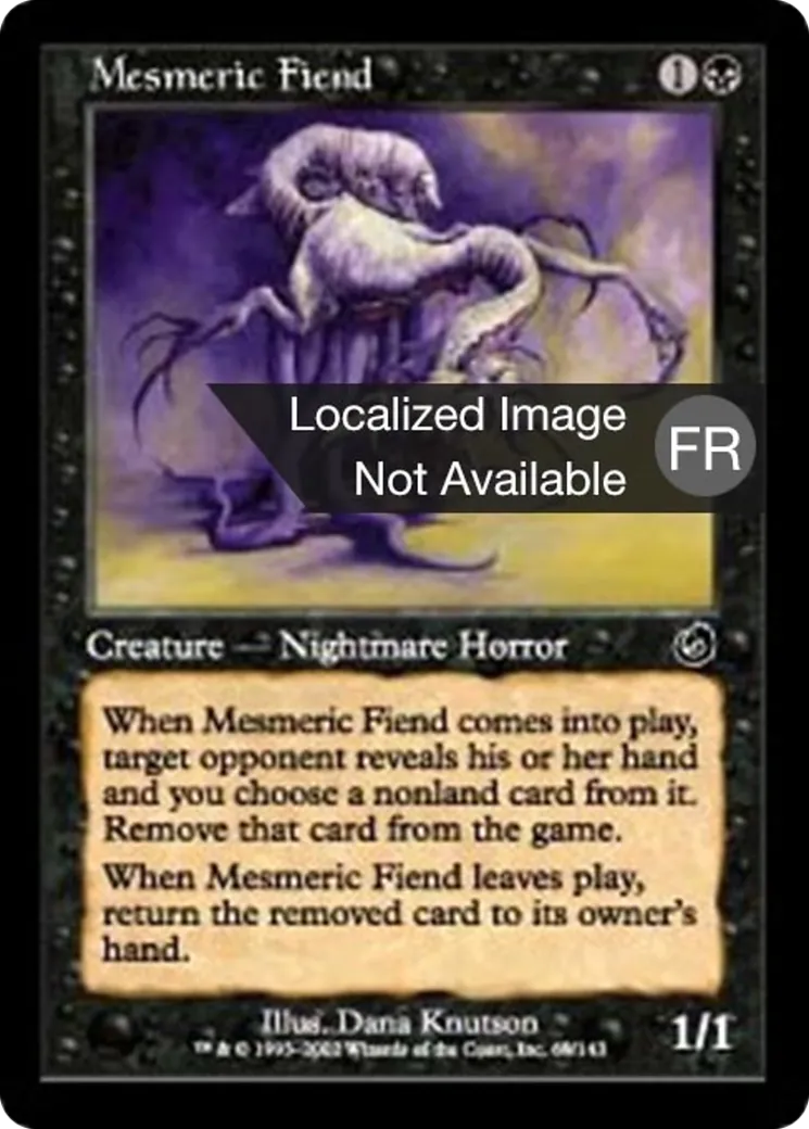 Fielleux mesmérien — Torment — Magic: The Gathering