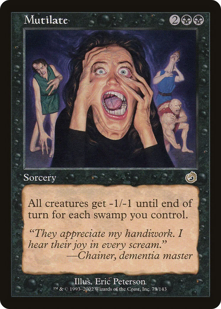 Mutilate — Torment — Magic: The Gathering