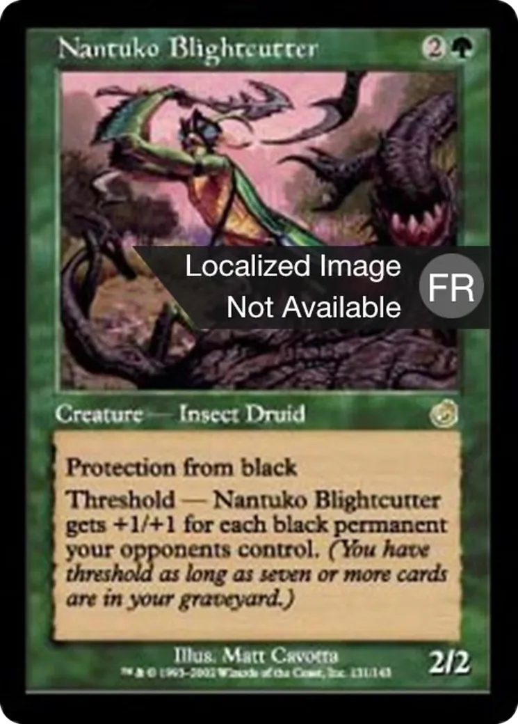 Tranche-fléau nantuko — Torment — Magic: The Gathering