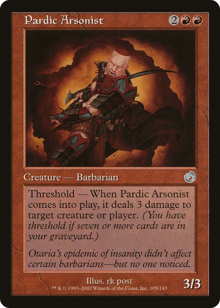 Pardic Arsonist — Torment — Magic: The Gathering