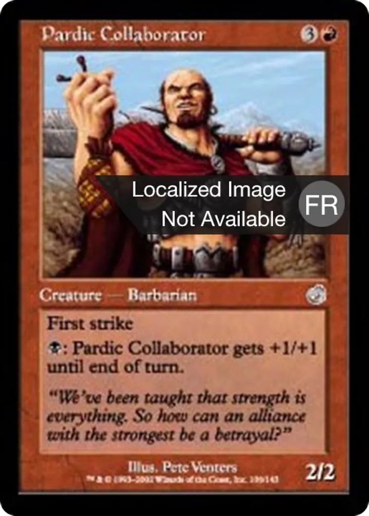 Collaborateur pardique — Torment — Magic: The Gathering