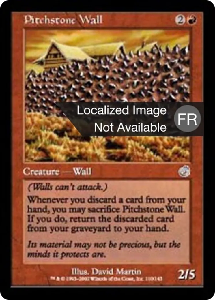 Mur d'asphalte — Torment — Magic: The Gathering