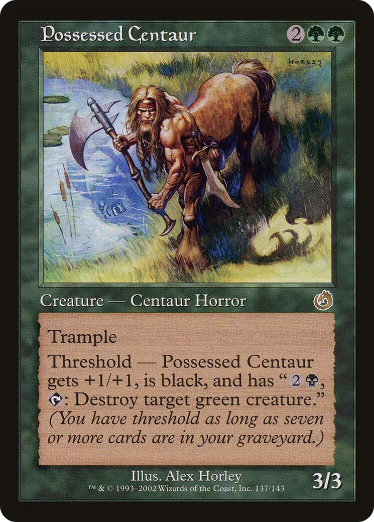 Centaure possédé — Torment — Magic: The Gathering