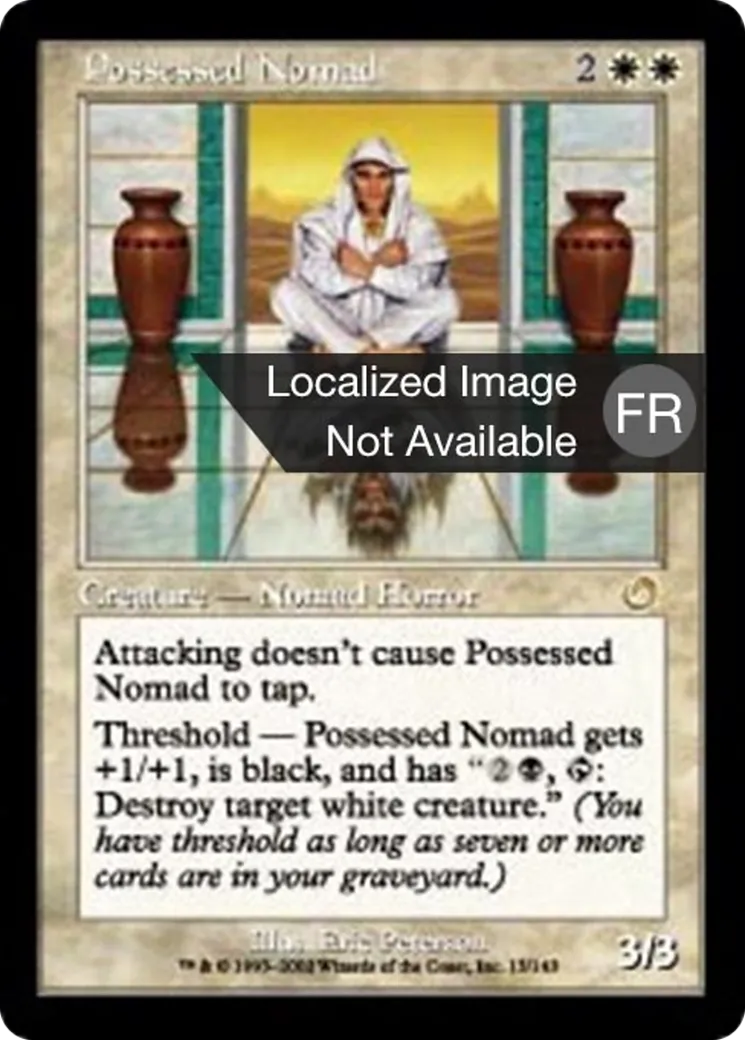 Nomade possédé — Torment — Magic: The Gathering