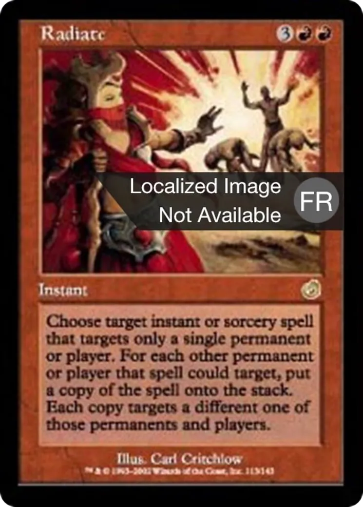 Rayonnement — Torment — Magic: The Gathering