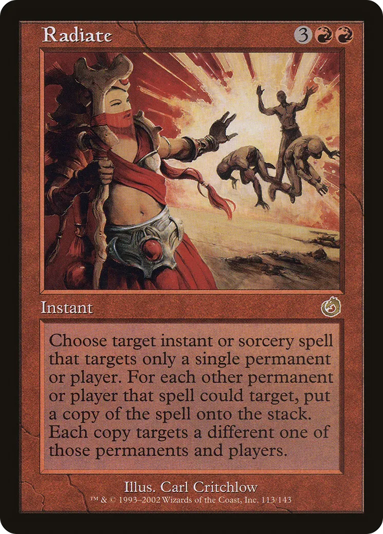 Rayonnement — Torment — Magic: The Gathering