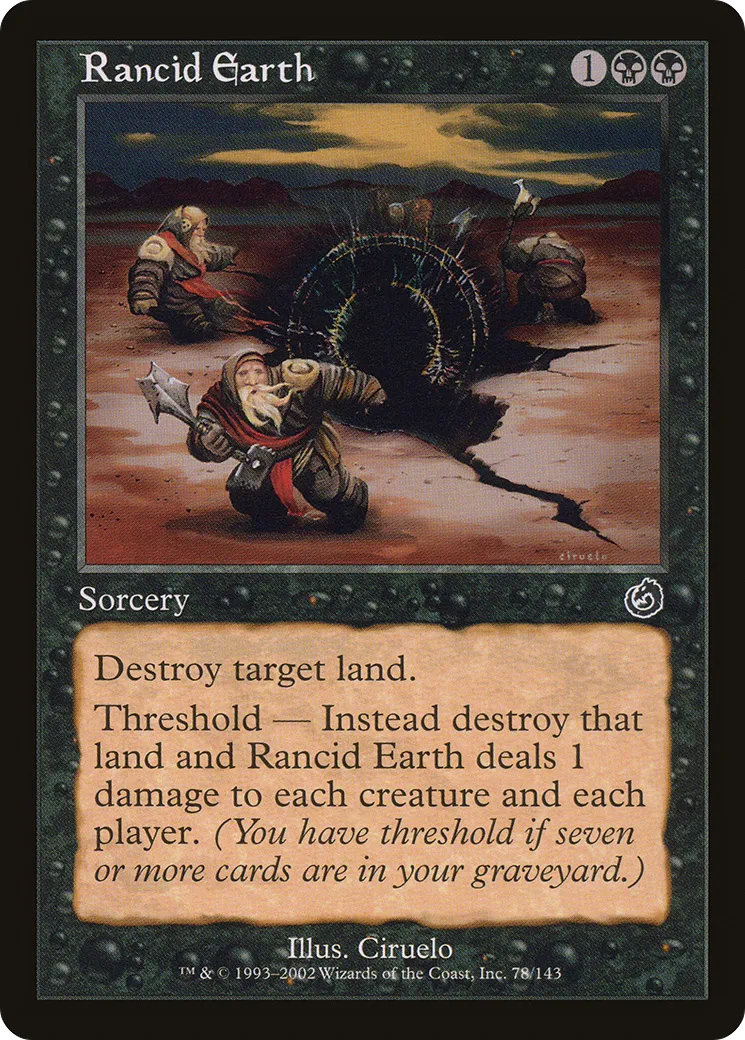 Rancid Earth — Torment — Magic: The Gathering