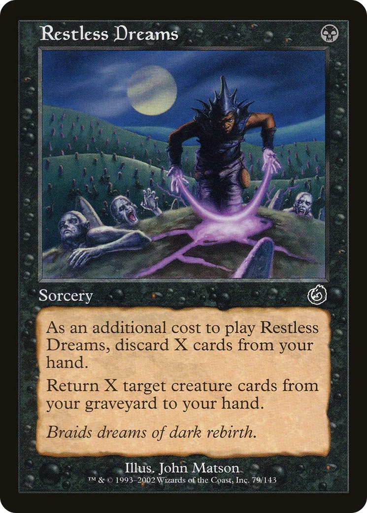 Rêves agités — Torment — Magic: The Gathering