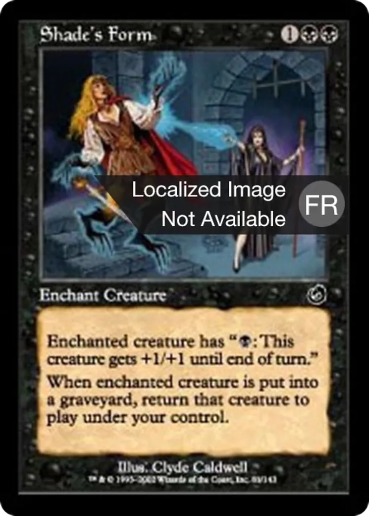 Forme de l'ombre — Torment — Magic: The Gathering