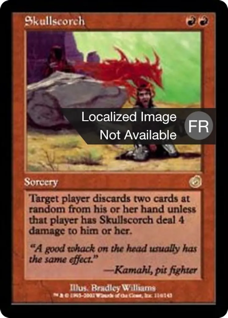 Brûlecrâne — Torment — Magic: The Gathering