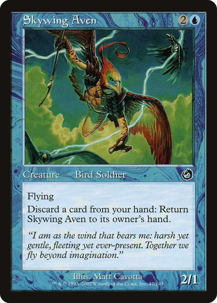 Skywing Aven — Torment — Magic: The Gathering