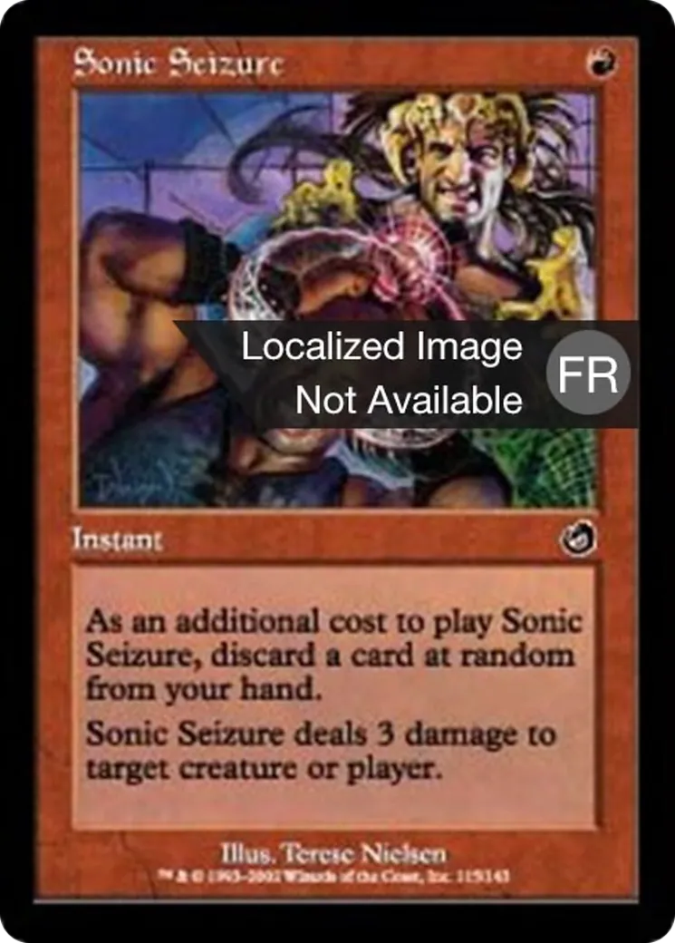 Attaque sonique — Torment — Magic: The Gathering