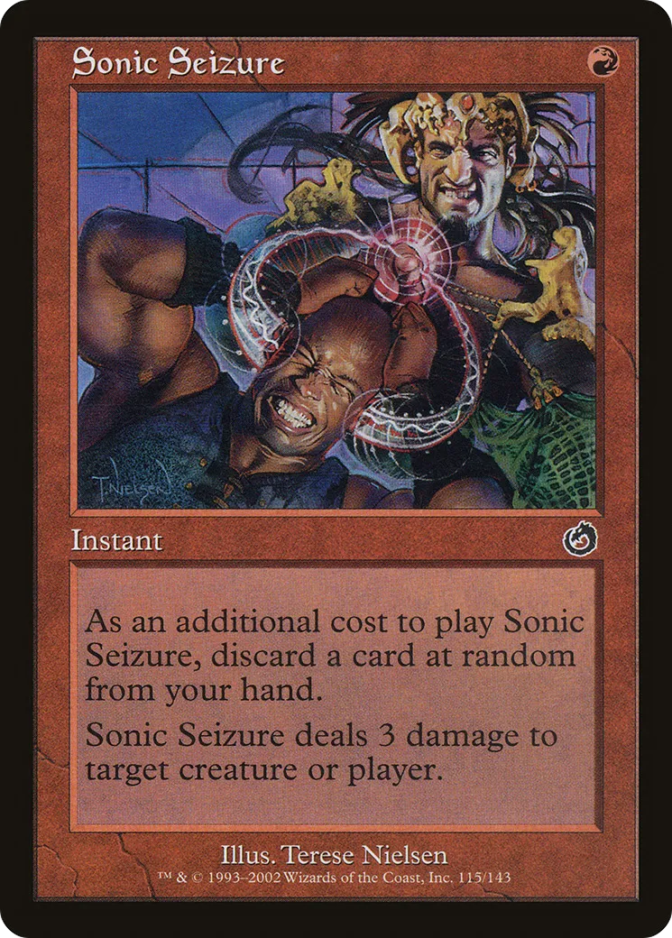 Sonic Seizure — Torment — Magic: The Gathering