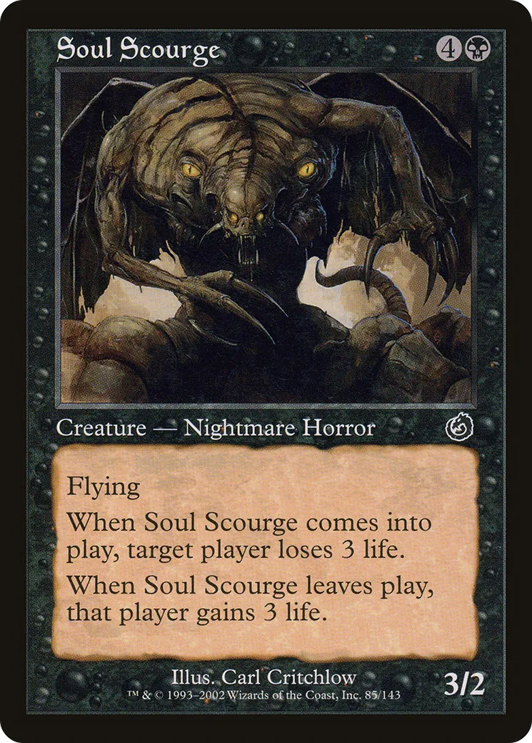 Soul Scourge — Torment — Magic: The Gathering