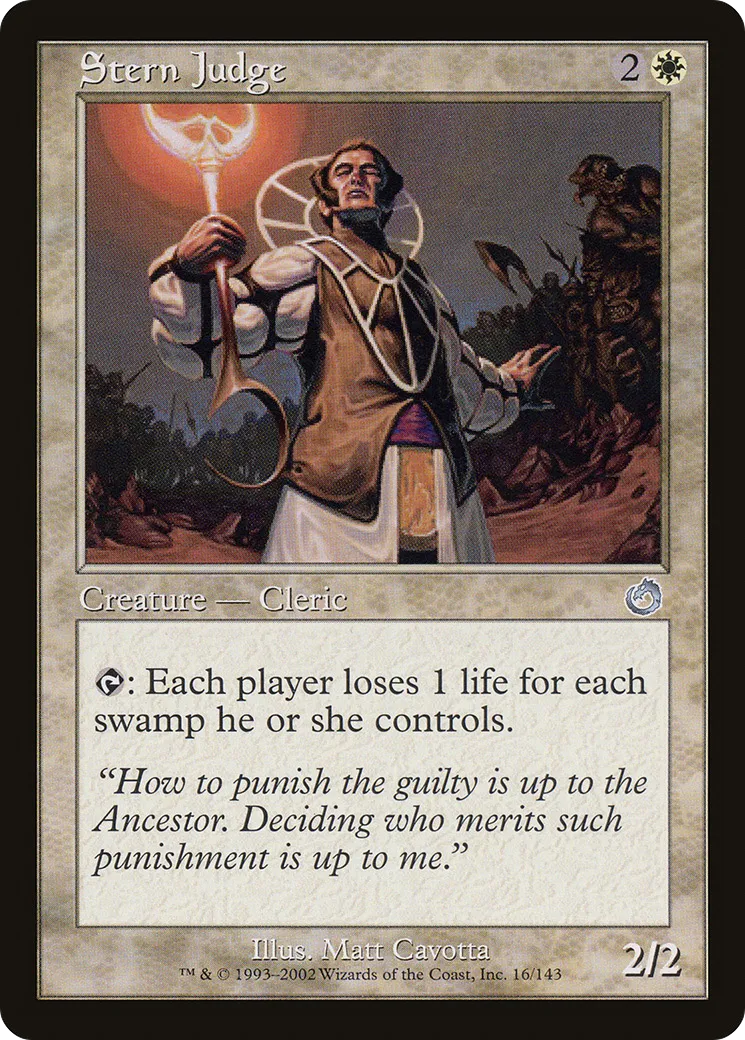 Stern Judge — Torment — Magic: The Gathering