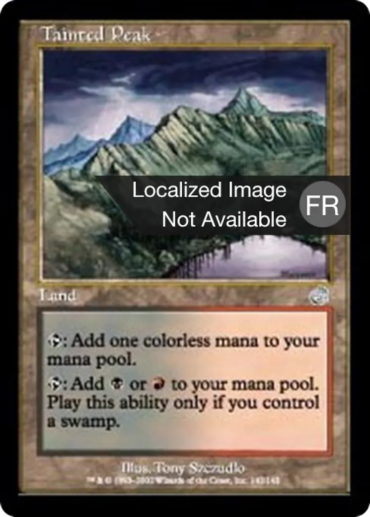 Pic souillé — Torment — Magic: The Gathering