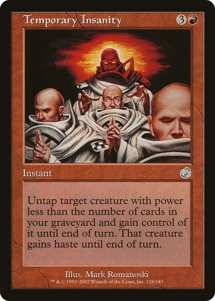 Temporary Insanity — Torment — Magic: The Gathering