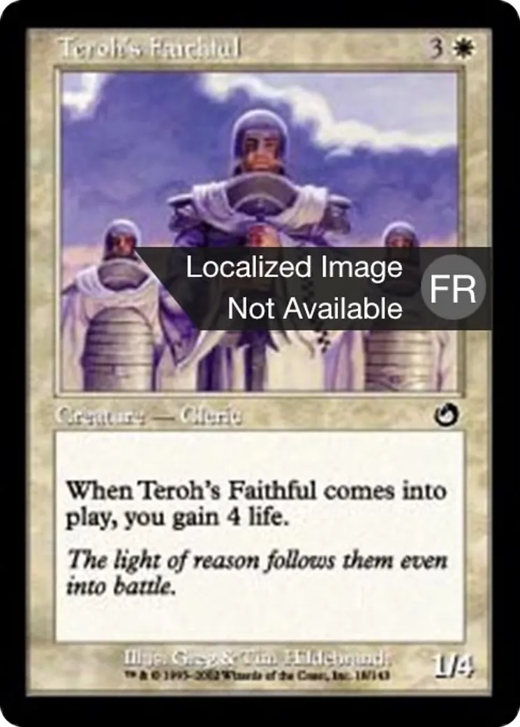 Fidèle de Téroh — Torment — Magic: The Gathering