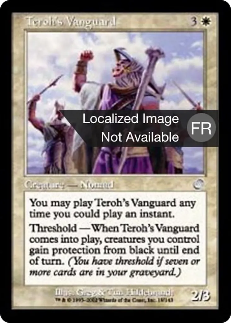 Avant-garde de Téroh — Torment — Magic: The Gathering