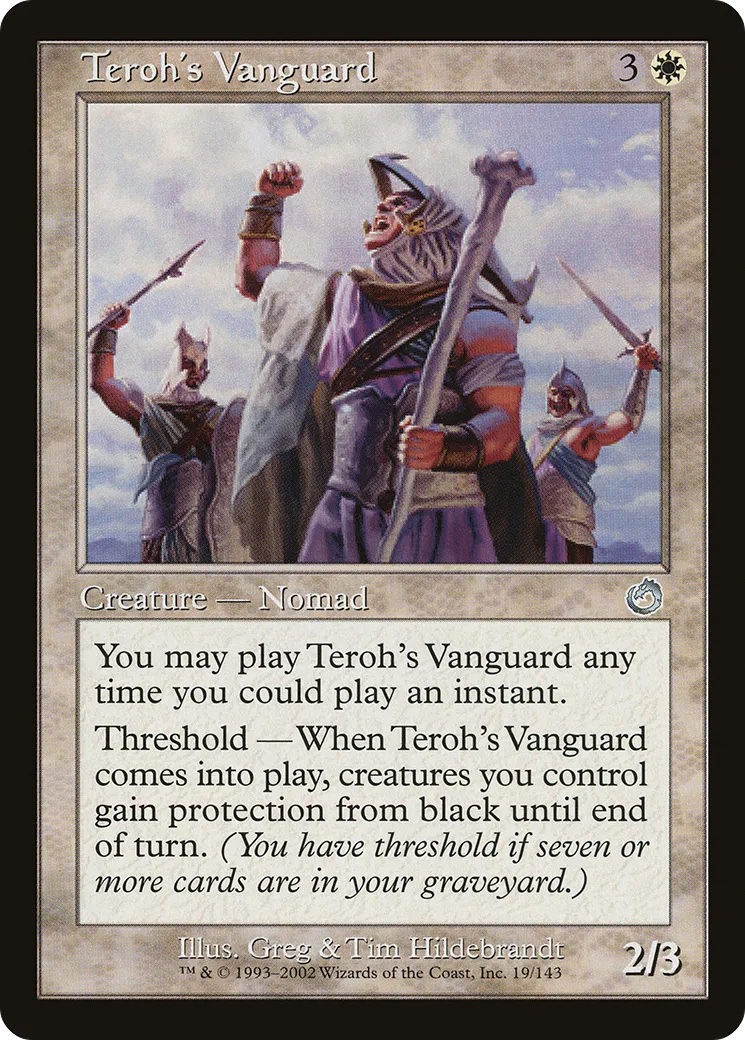 Teroh's Vanguard — Torment — Magic: The Gathering