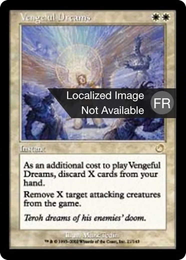 Rêves vengeurs — Torment — Magic: The Gathering