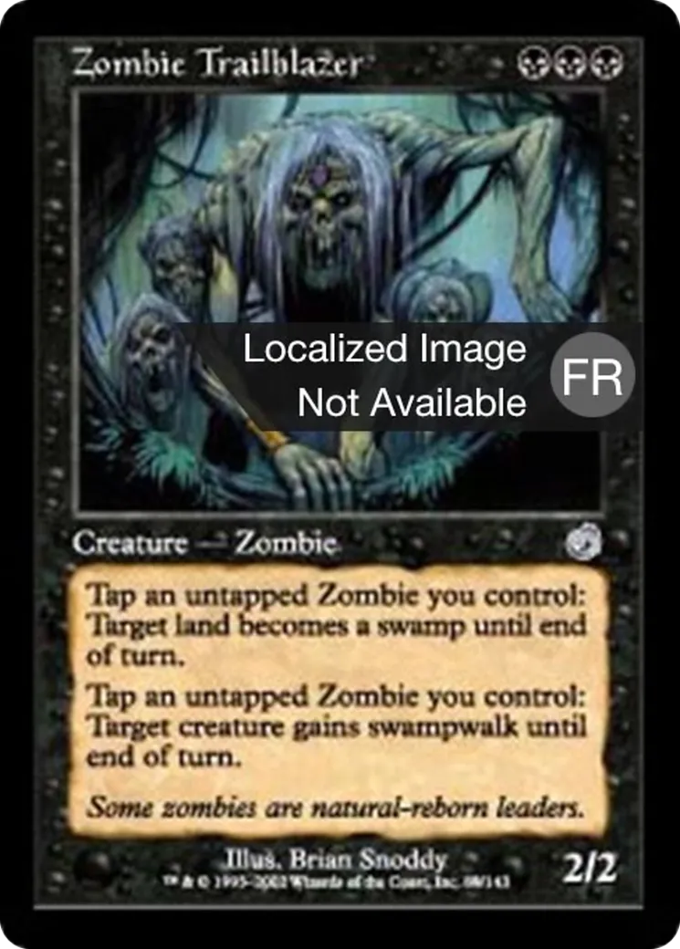 Zombie pionnier — Torment — Magic: The Gathering