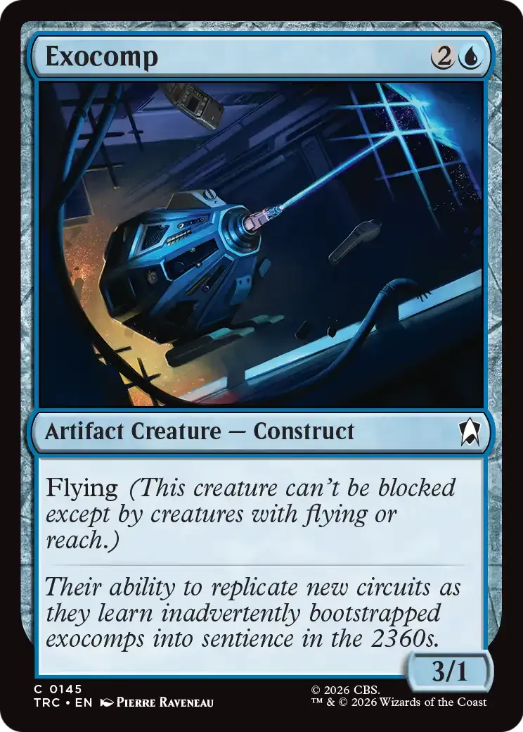 Exocomp — Star Trek Commander — Magic: The Gathering