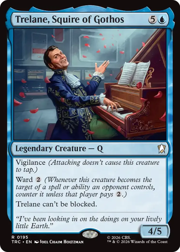 Trelane, Squire of Gothos — Star Trek Commander — Magic: The Gathering