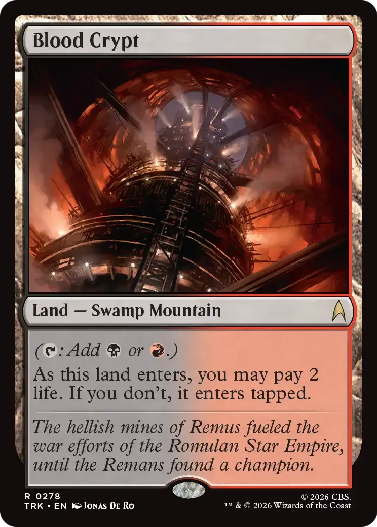 Crypte de sang — Star Trek — Magic: The Gathering