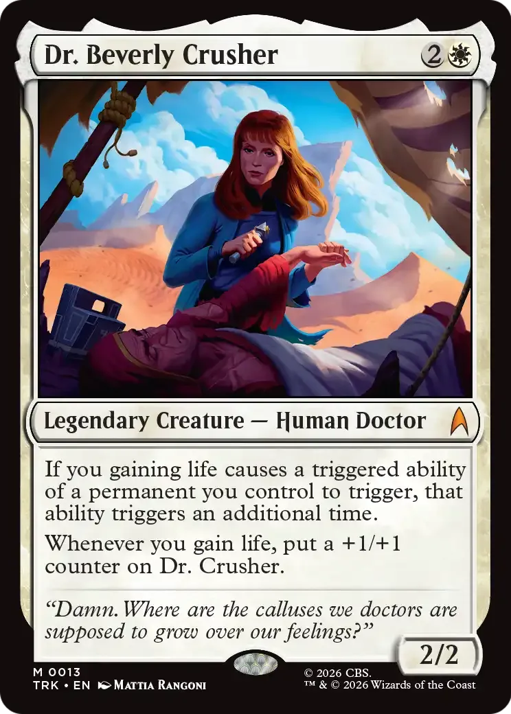 Dr. Beverly Crusher — Star Trek — Magic: The Gathering