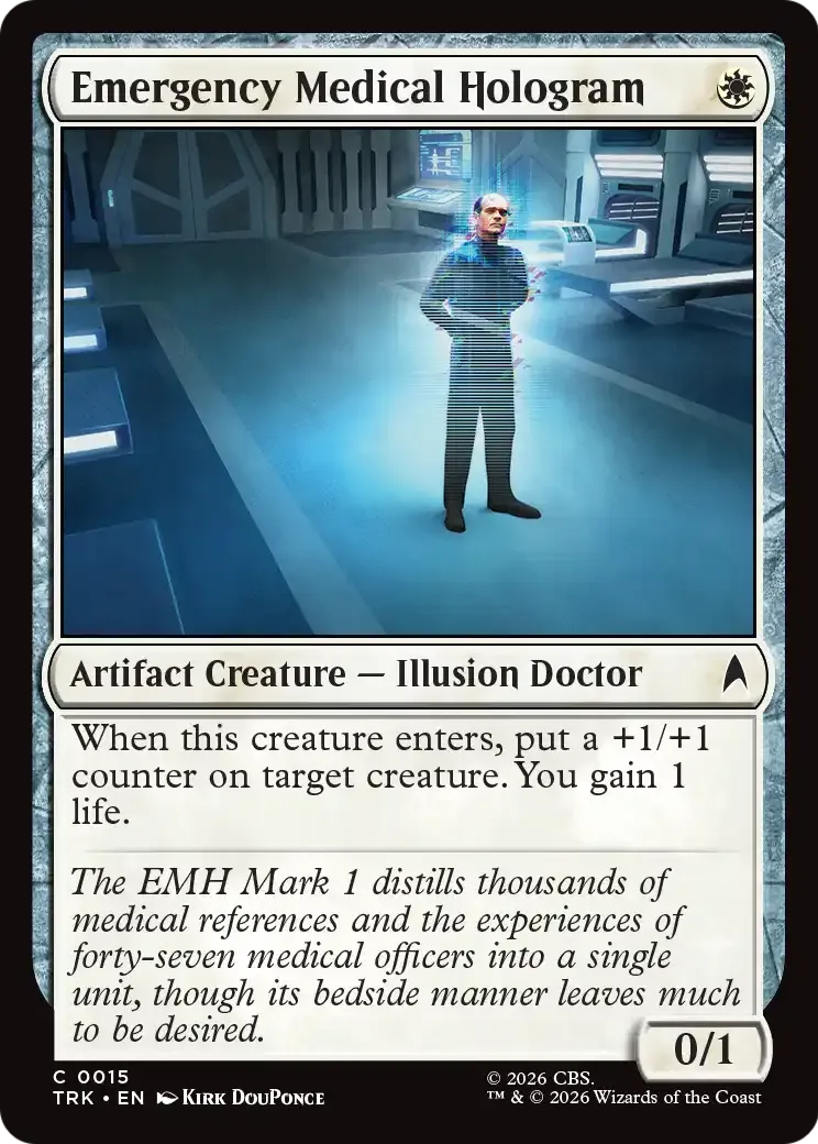 Emergency Medical Hologram — Star Trek — Magic: The Gathering