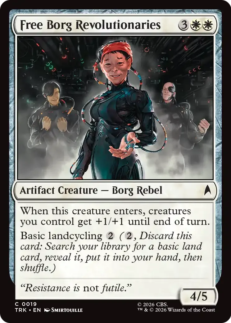 Free Borg Revolutionaries — Star Trek — Magic: The Gathering