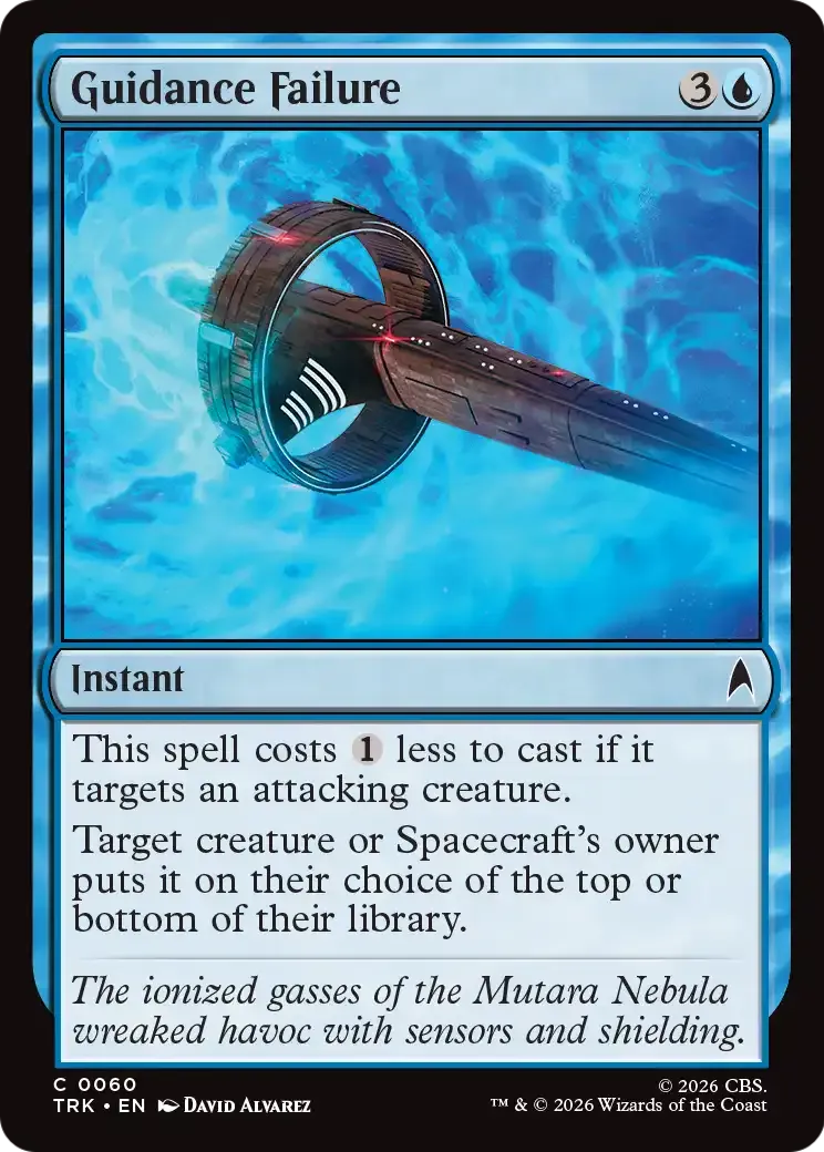 Guidance Failure — Star Trek — Magic: The Gathering