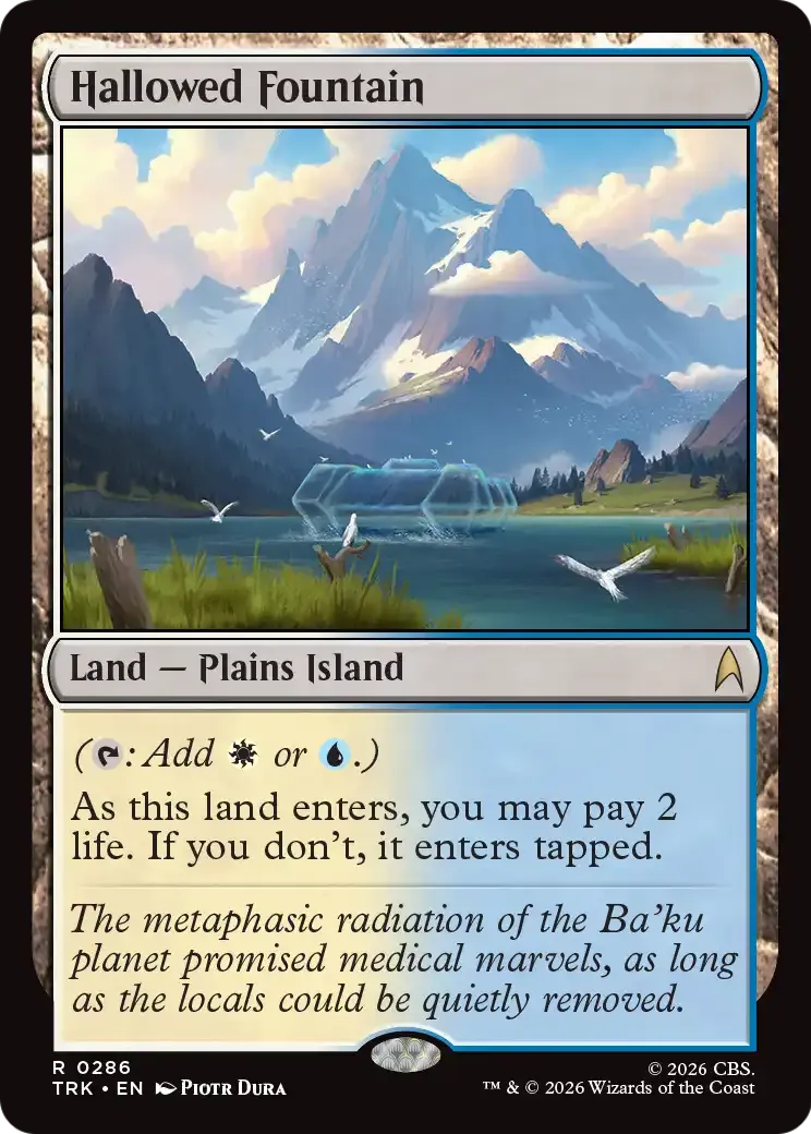 Fontaine sacrée — Star Trek — Magic: The Gathering