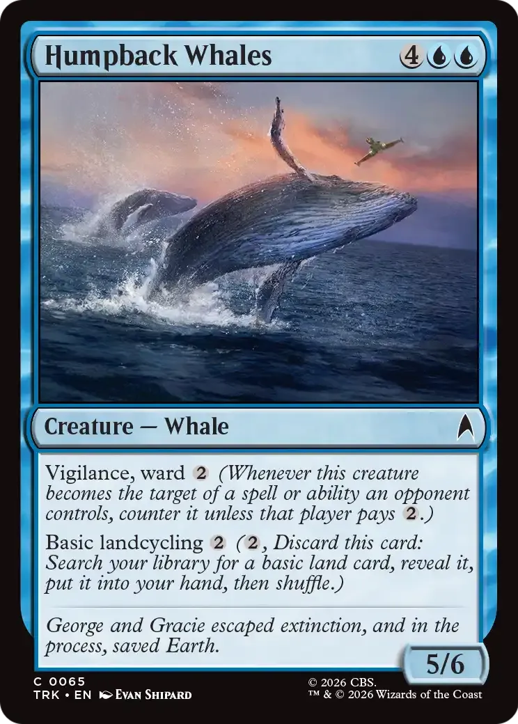 Humpback Whales — Star Trek — Magic: The Gathering