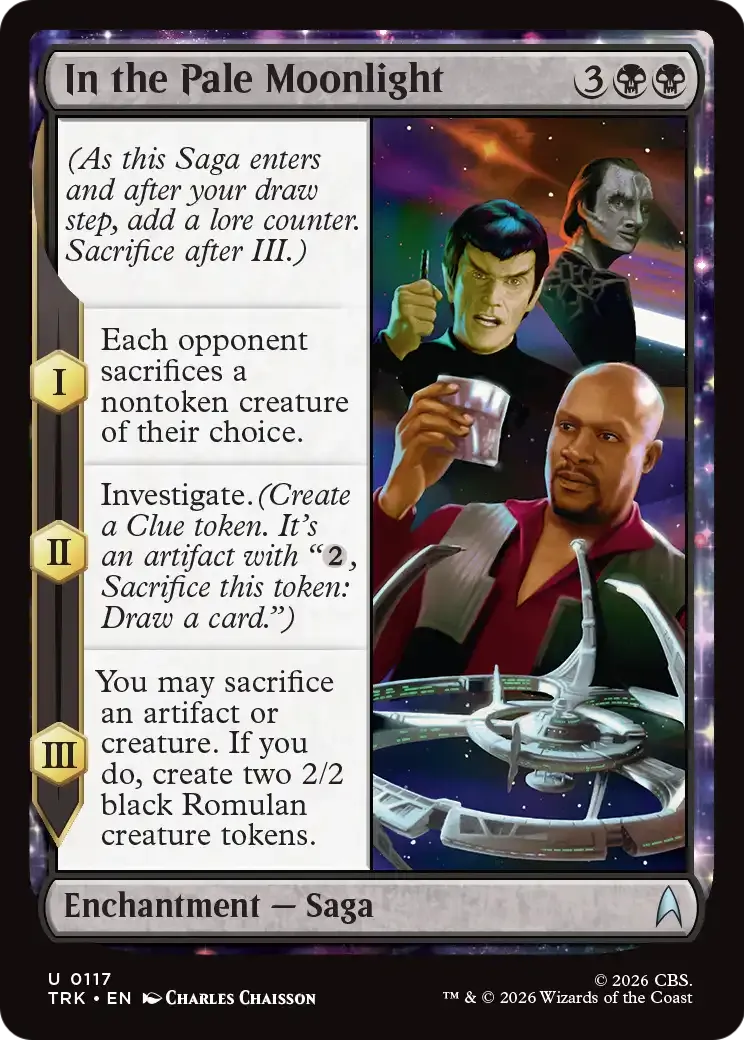 In the Pale Moonlight — Star Trek — Magic: The Gathering