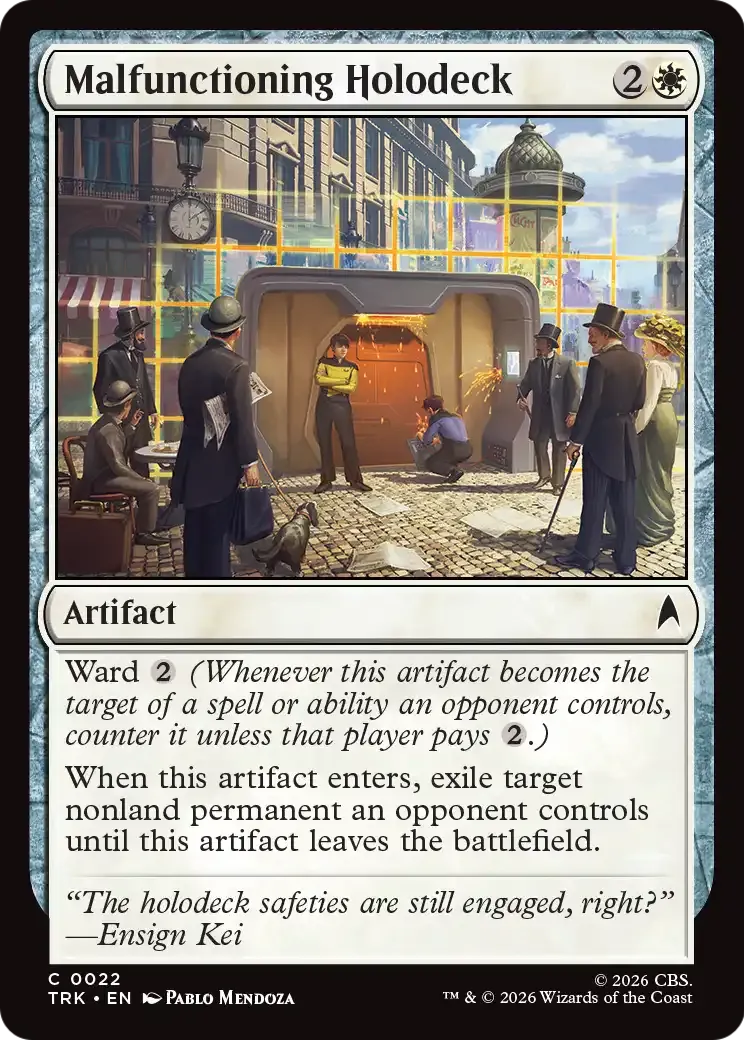 Malfunctioning Holodeck — Star Trek — Magic: The Gathering