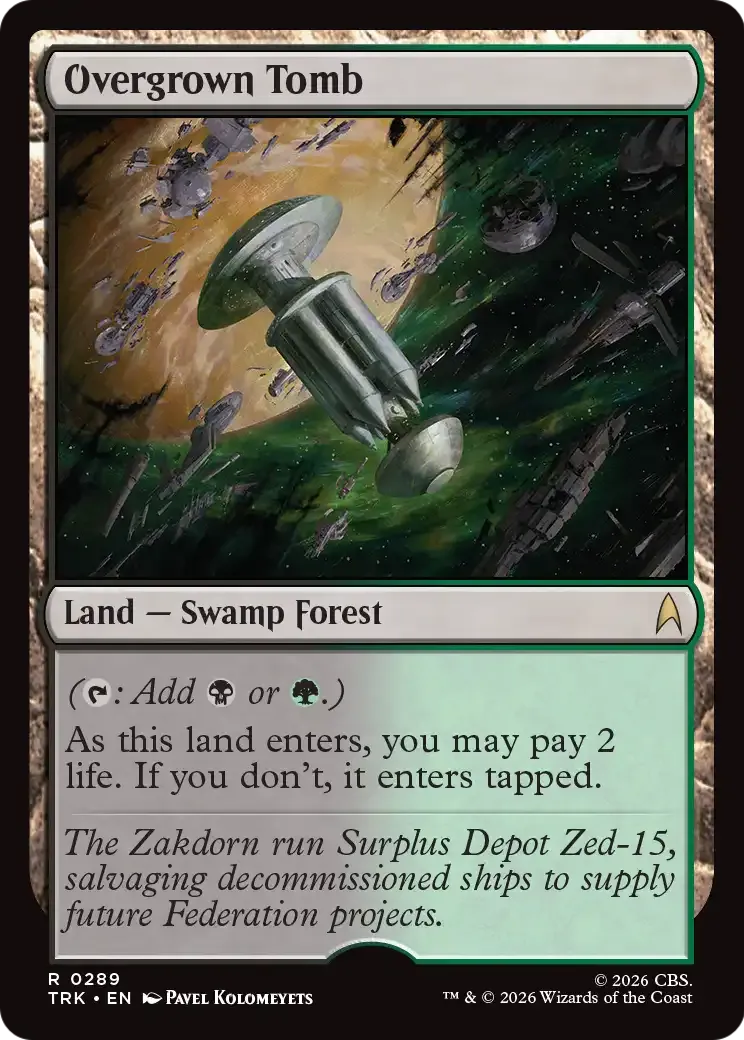 Tombeau luxuriant — Star Trek — Magic: The Gathering