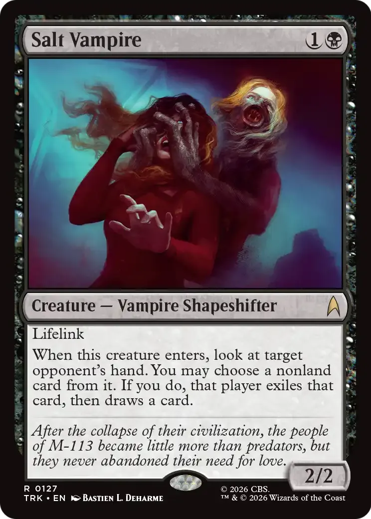 Salt Vampire — Star Trek — Magic: The Gathering