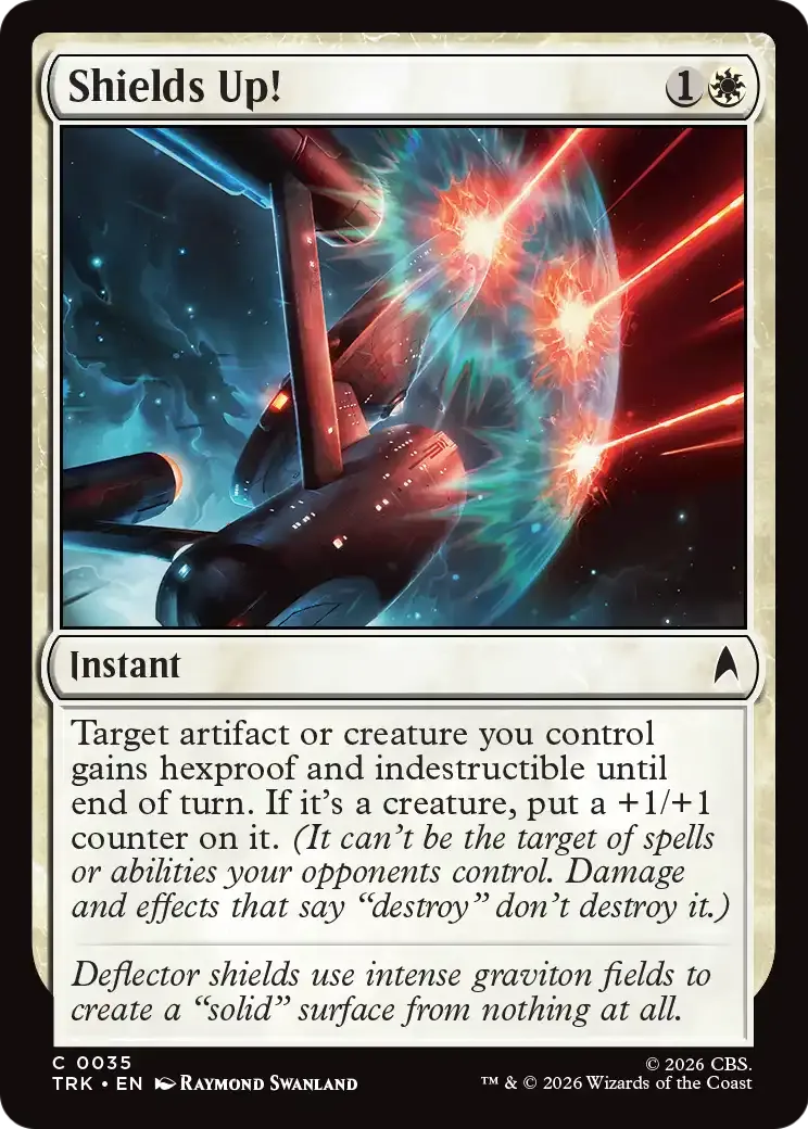 Shields Up! — Star Trek — Magic: The Gathering