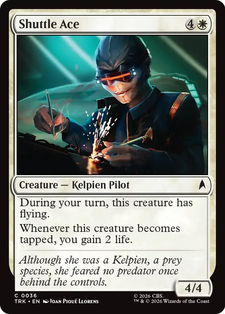 Shuttle Ace — Star Trek — Magic: The Gathering