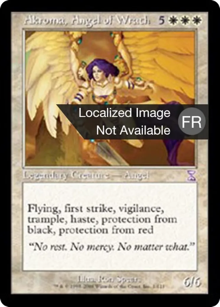 Akroma, ange de la Colère — Time Spiral Timeshifted — Magic: The Gathering